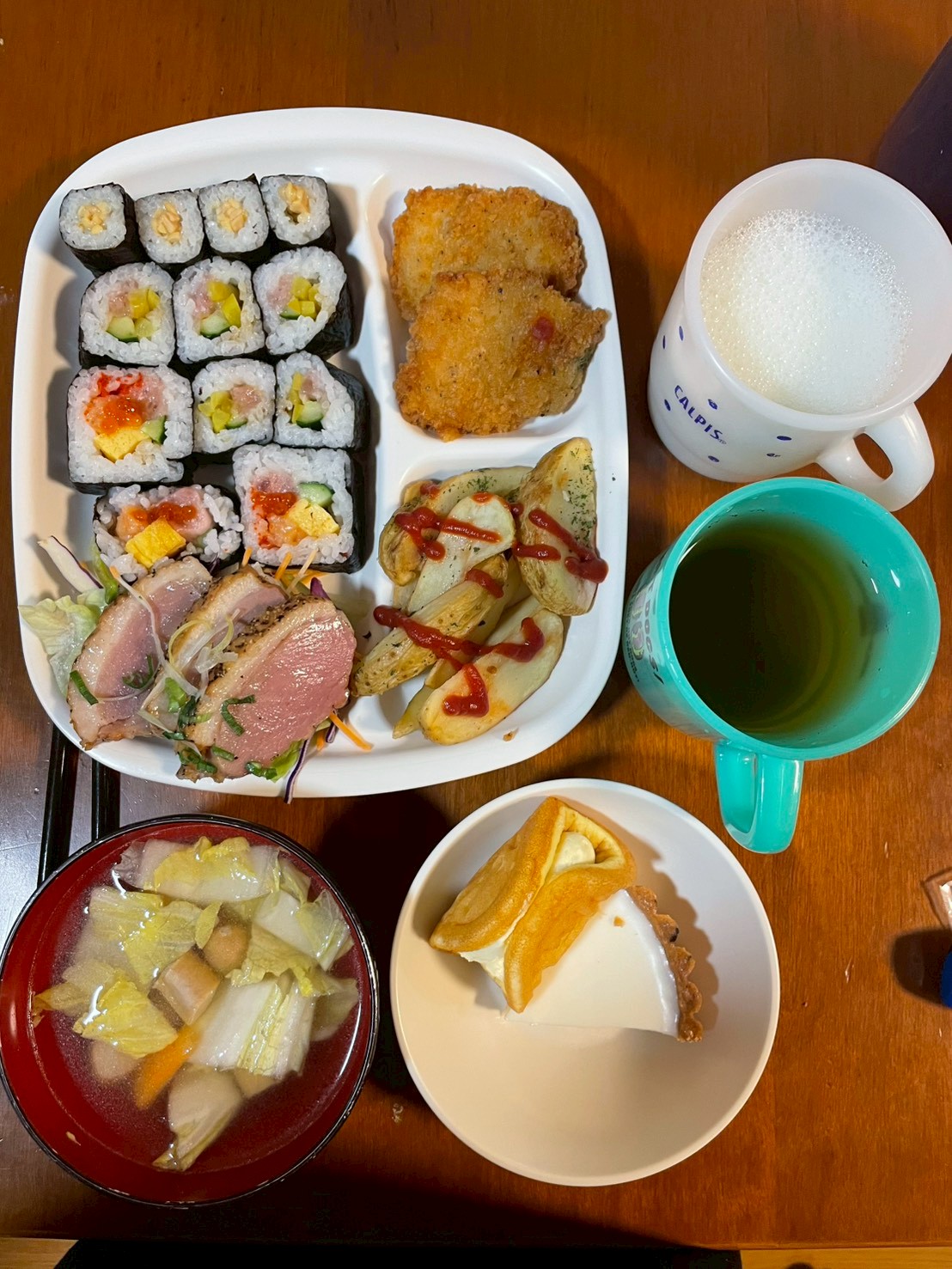食事レクのメニュー
